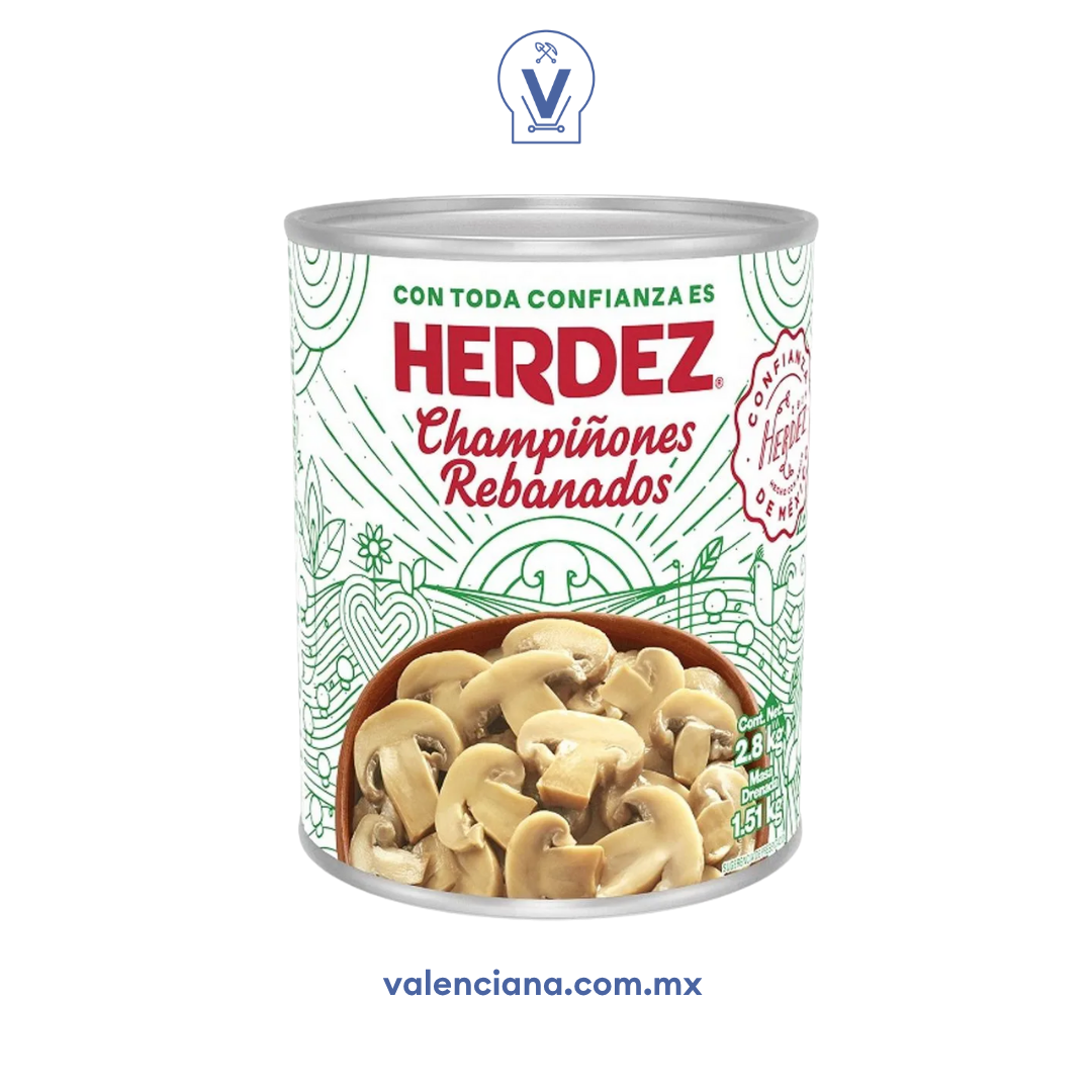 Champiñones Rebanados Herdez 2.8 kg