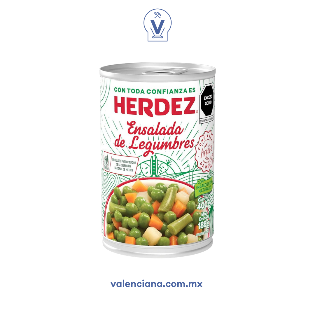 Ensalada de Verduras Herdez 400 gr