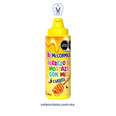 Aderezo Miel Mostaza McCormick 235 gr