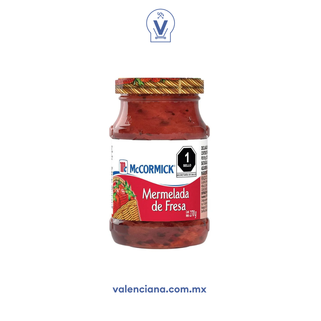 Mermelada de Fresa Mccormick 270 gr