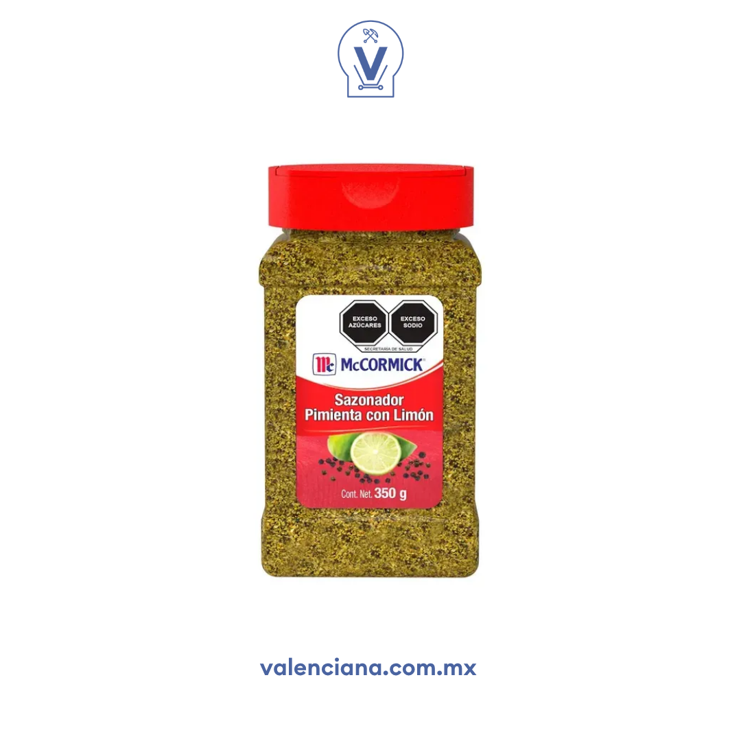 Pimienta con Limón Mccormick 350 gr