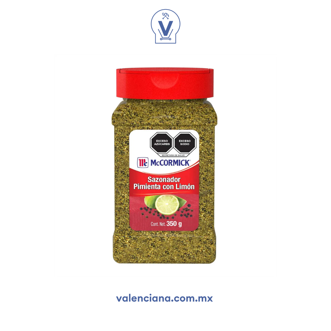 Pimienta con Limón Mccormick 350 gr