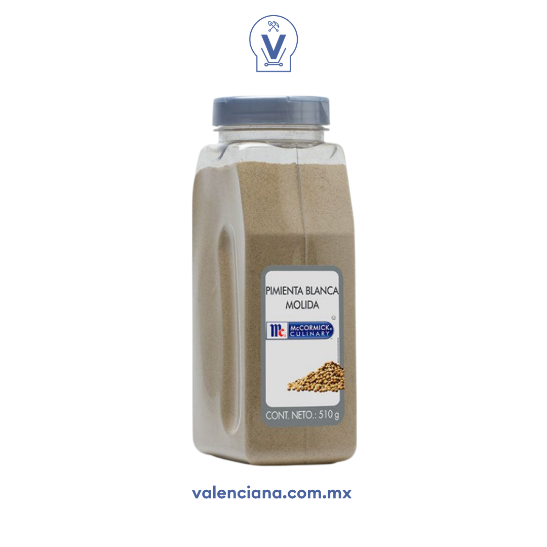 Pimienta Blanca Molida Mccormick 510 gr