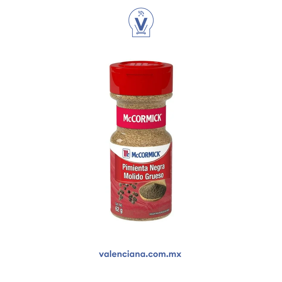 Pimienta Negra Gruesa Molida 62 gr