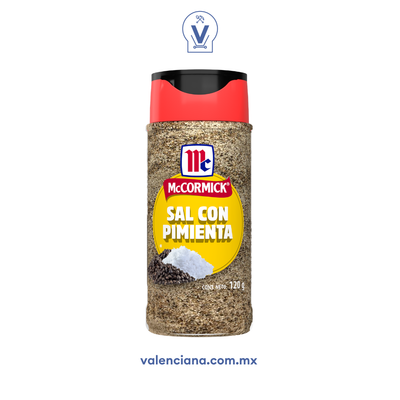 Sal con Pimienta Mccormick 120 gr