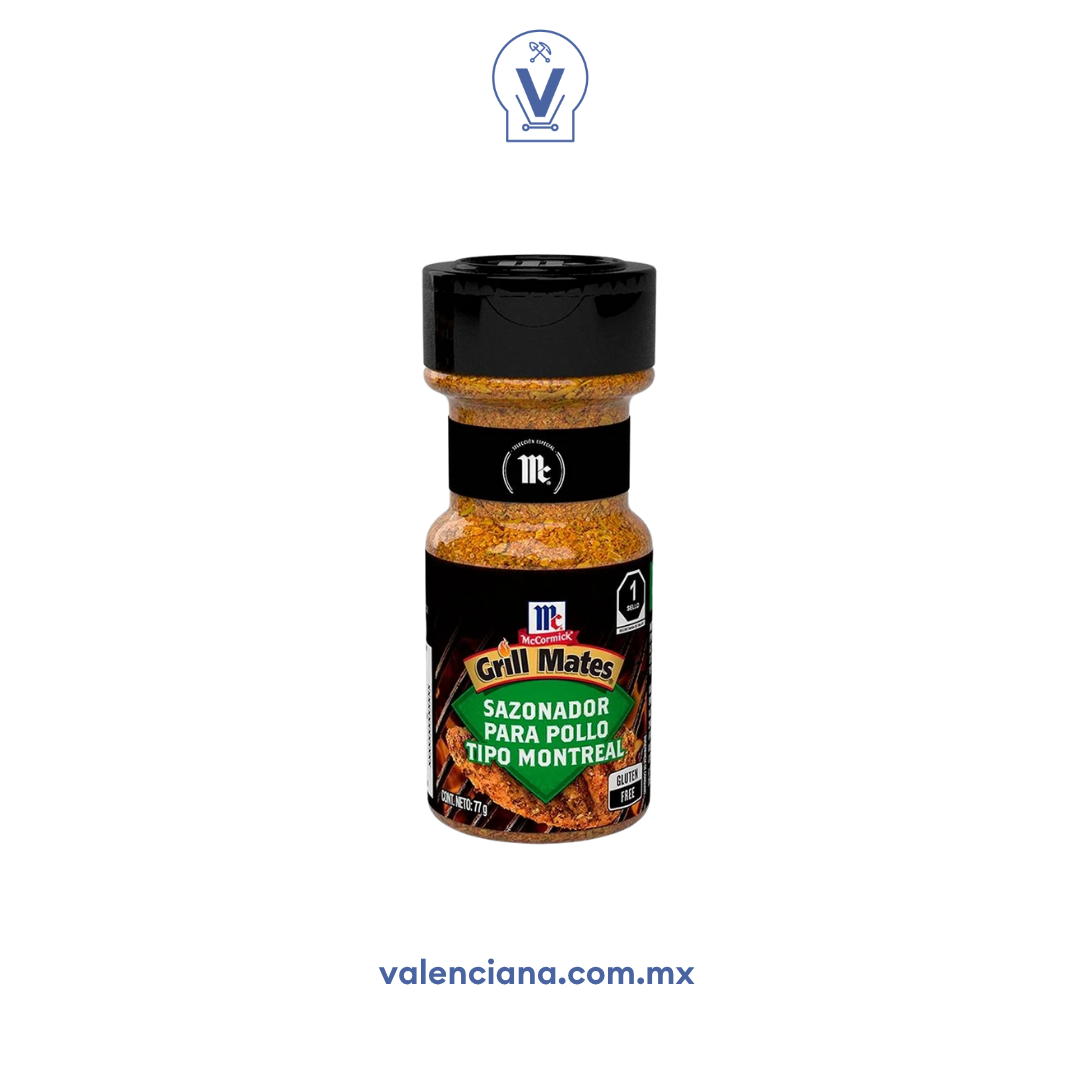 Sazonador para Pollo Tipo Montreal Mccormick 77 gr