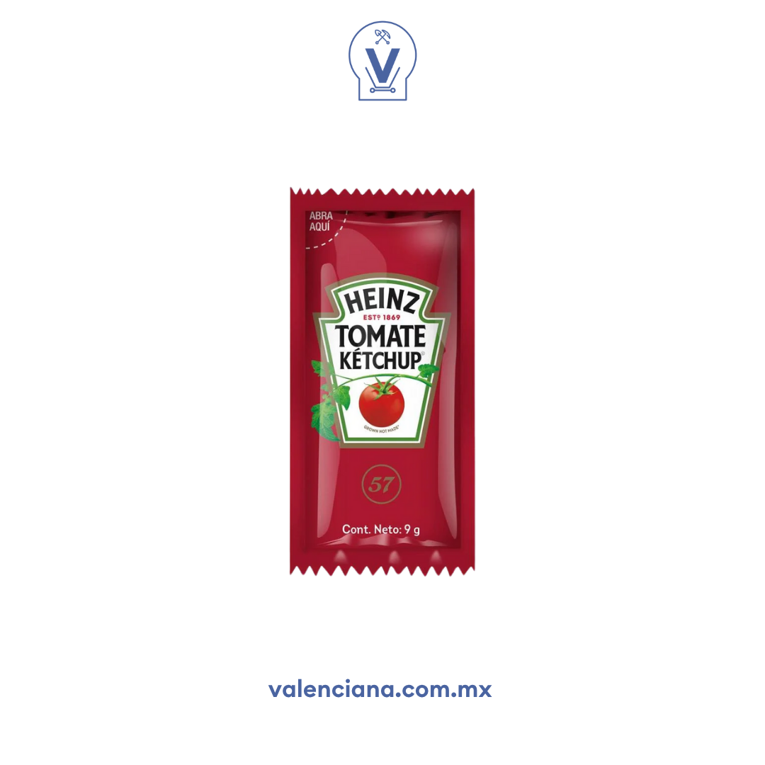 Salsa Catsup Heinz 200 Sobres de 9 gr