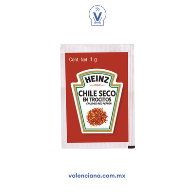 Chile triturado Heinz 400 Sobres de 1 gr