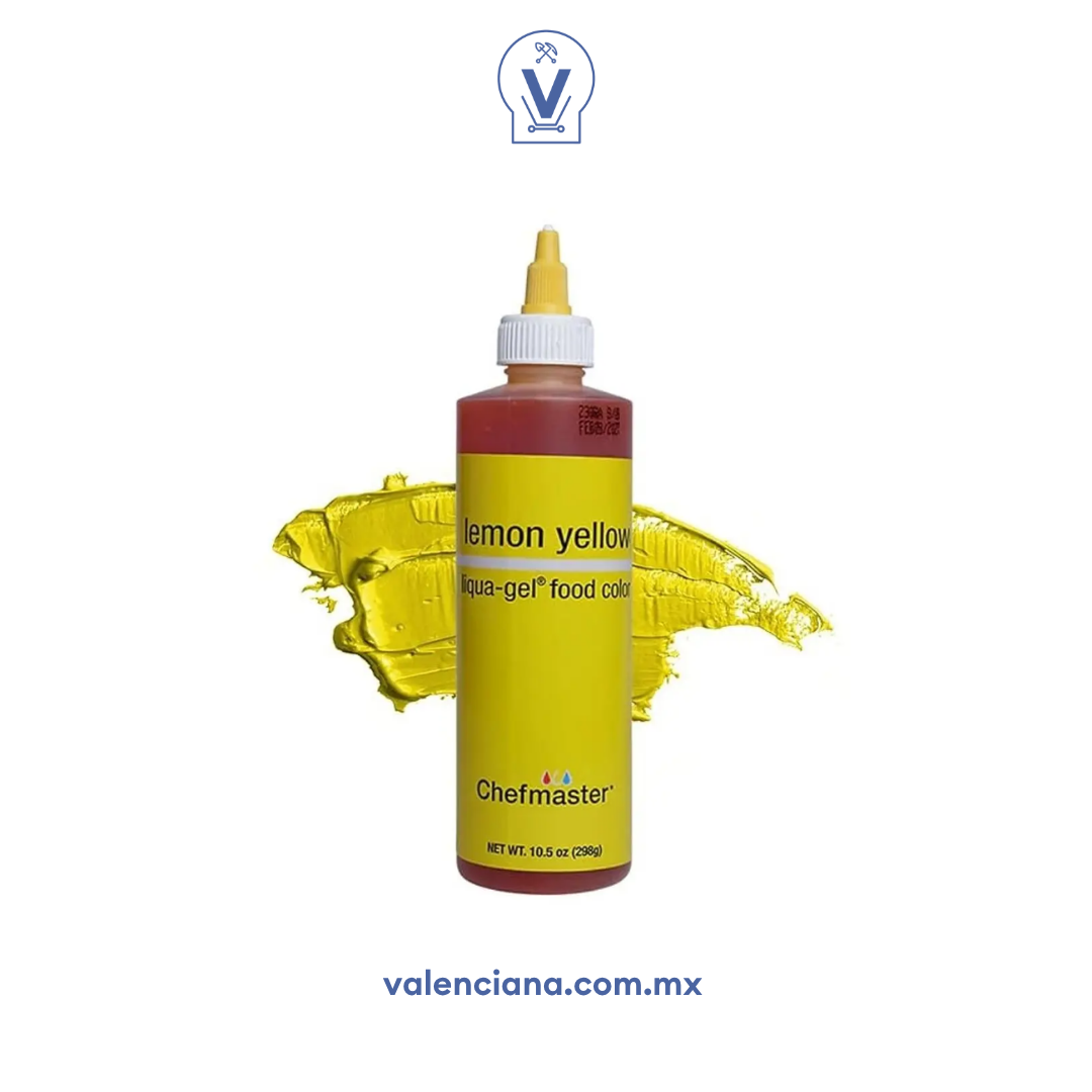 Colorante Vegetal Amarillo ChefMaster 298 gr