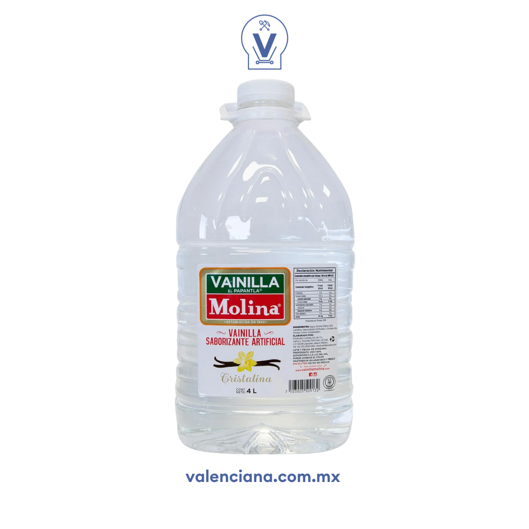 Vainilla Sin Color Molina 4 lt