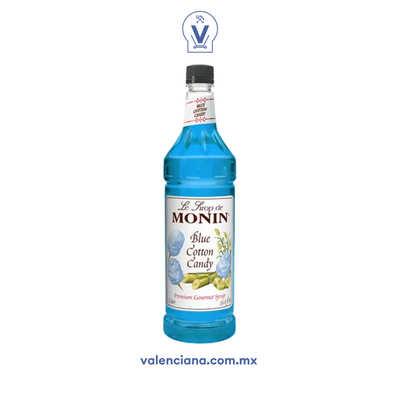 Jarabe de Algodón de Azúcar Azul Monin 1 lt