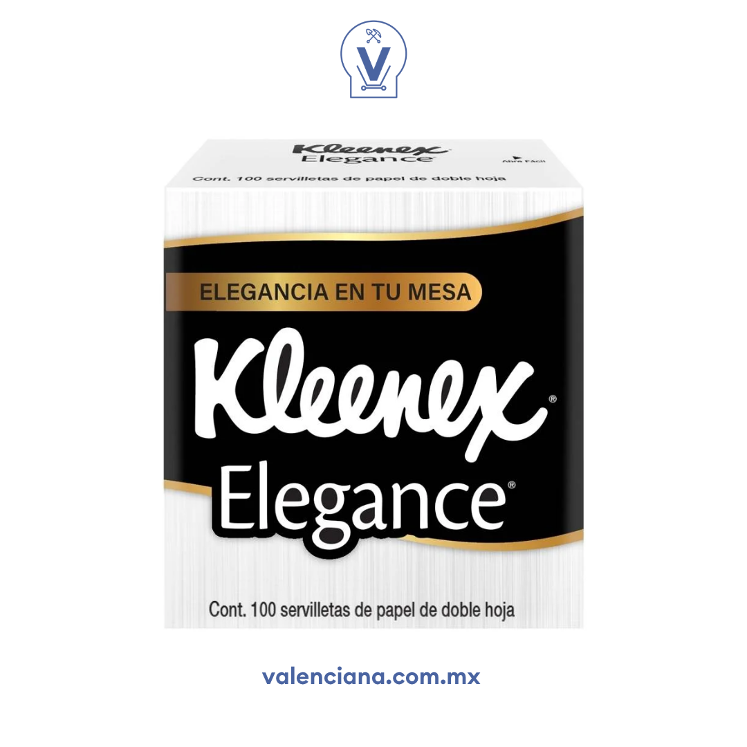 Servilleta Kleenex Elegance 100 Piezas