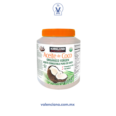 Aceite de Coco Extra Virgen Kirkland 2.48 kg