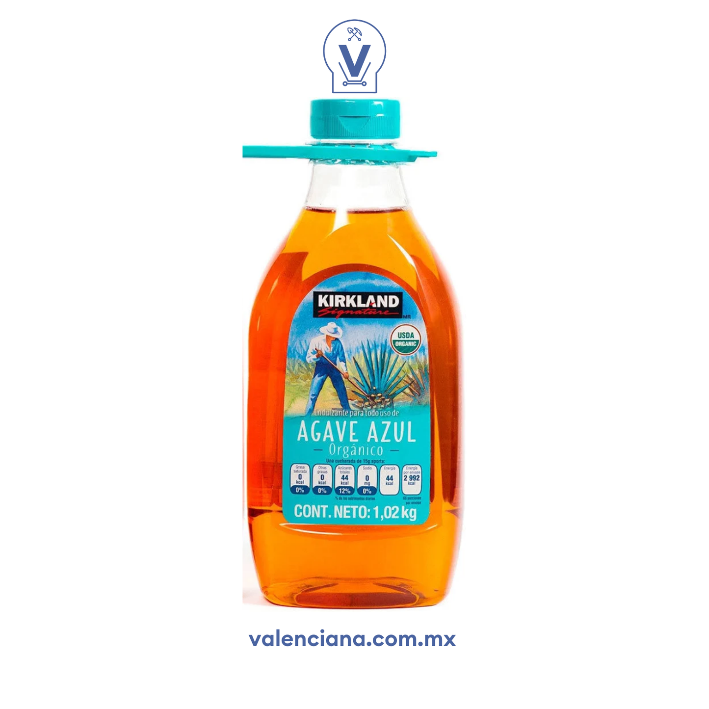 Jarabe de Agave Kirkland 1 lt
