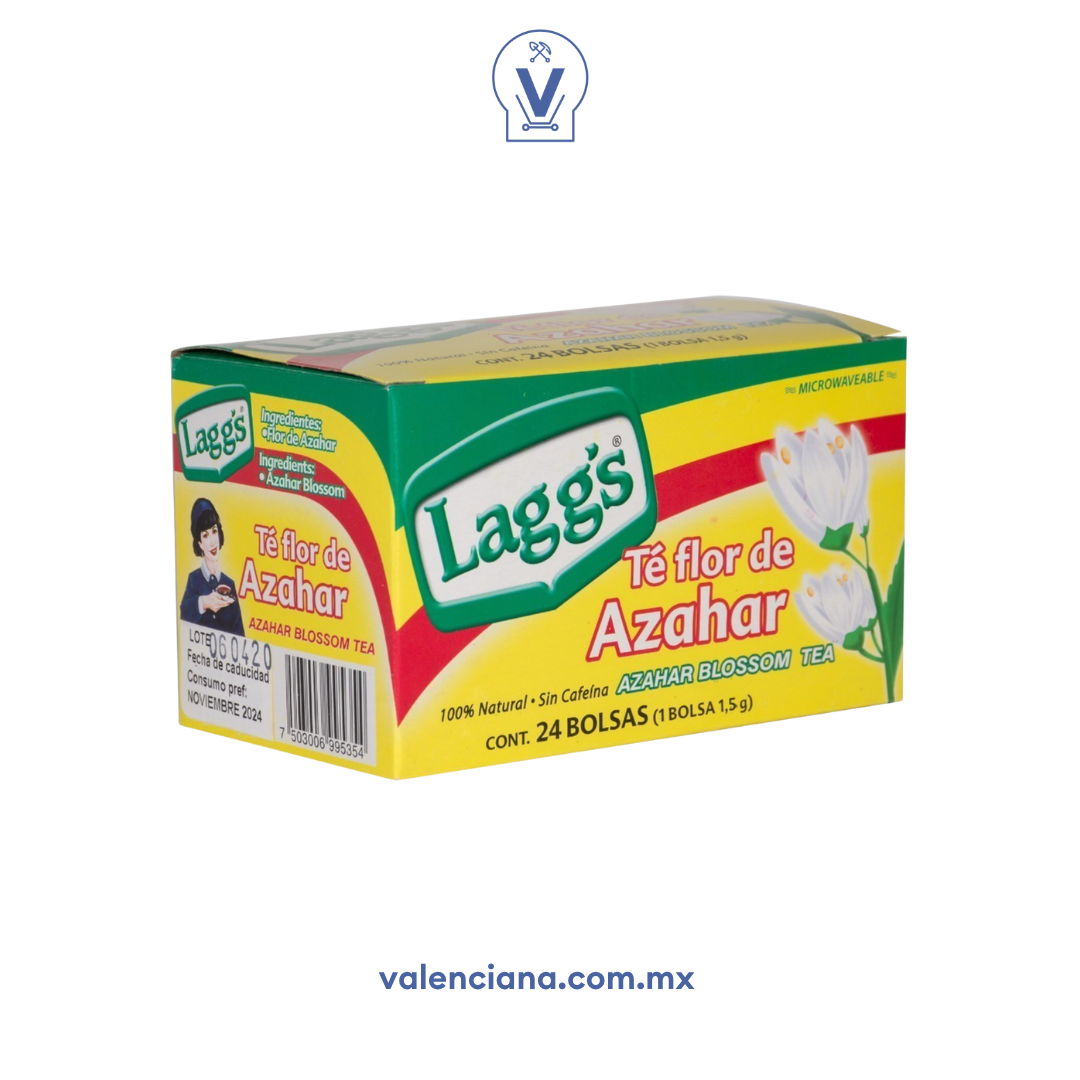 Te de Azahar Lagg´s 24 sobres de 1.2 gr