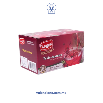Té de Jamaica Lagg´s 24 Sobres de 1.5 gr