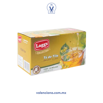 Té de Tila Lagg´s 24 Sobres de 1.5 gr