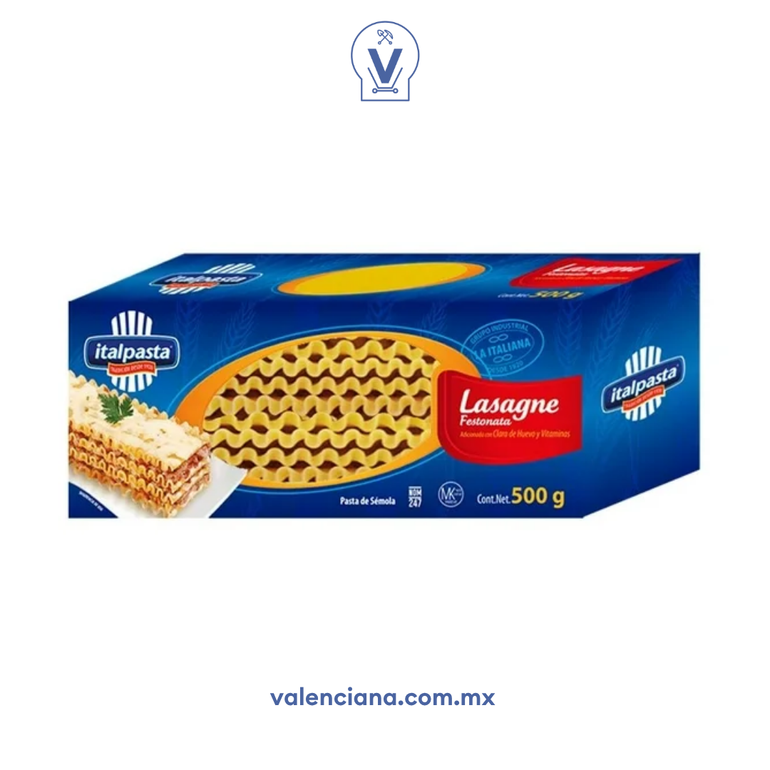 Pasta Lasagna Festo Italpasta 500 gr
