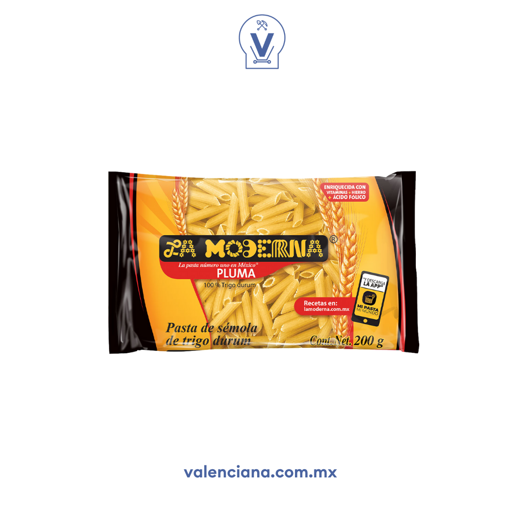 Pasta Pluma La Moderna 200 gr
