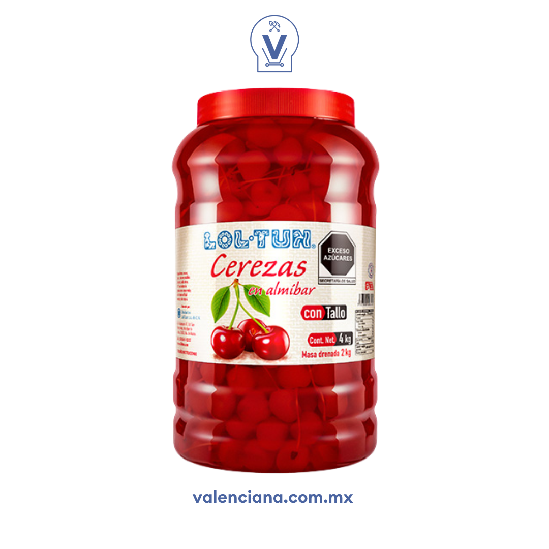Cerezas con Tallo Lol-Tun 4 kg