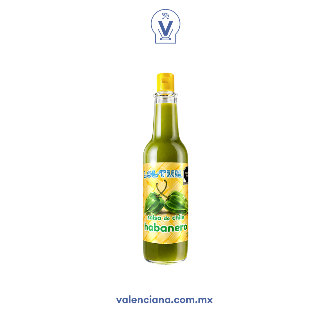 Salsa Habanera Verde Lol-Tun 150 ml