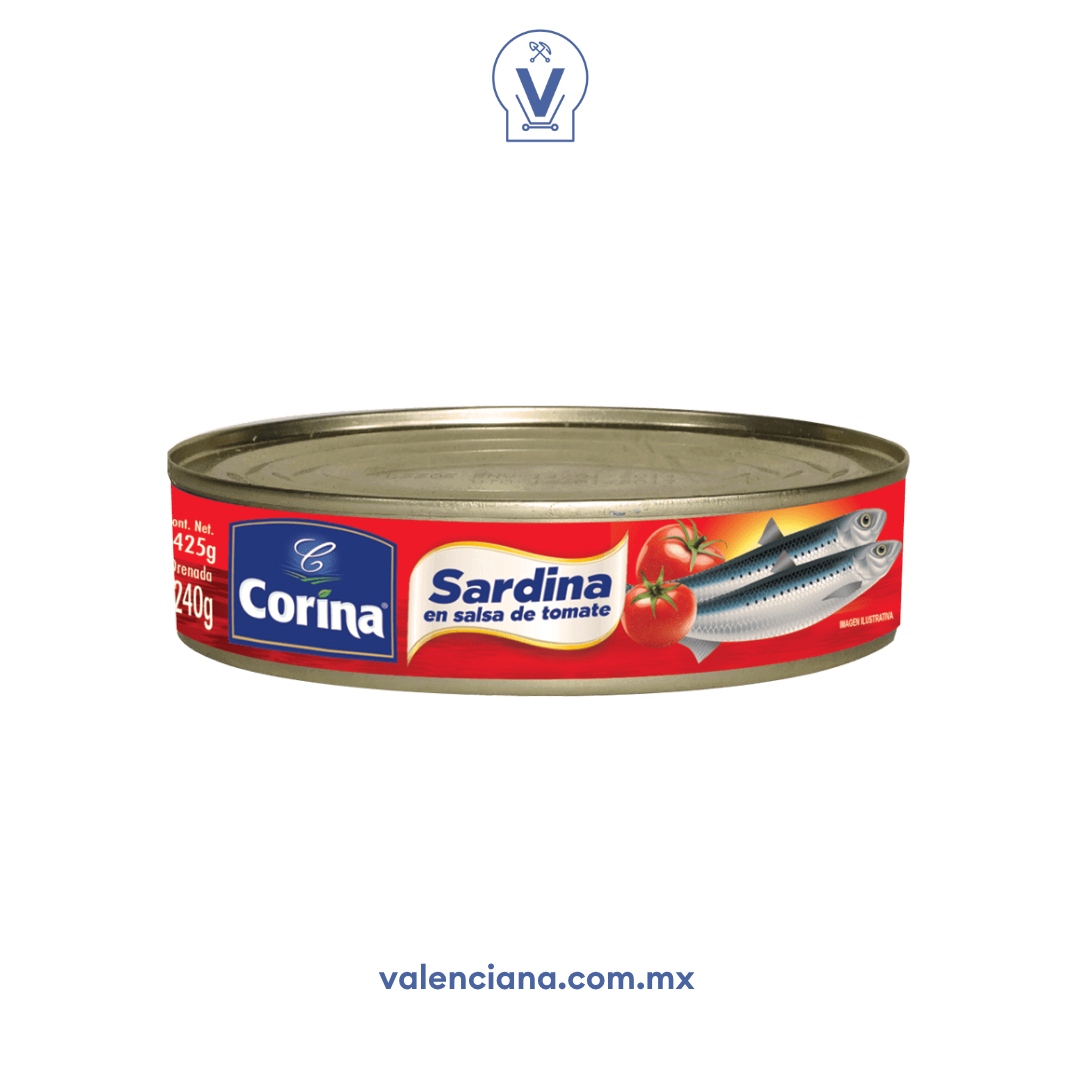 Sardina con Salsa de Tomate Corina 425 gr