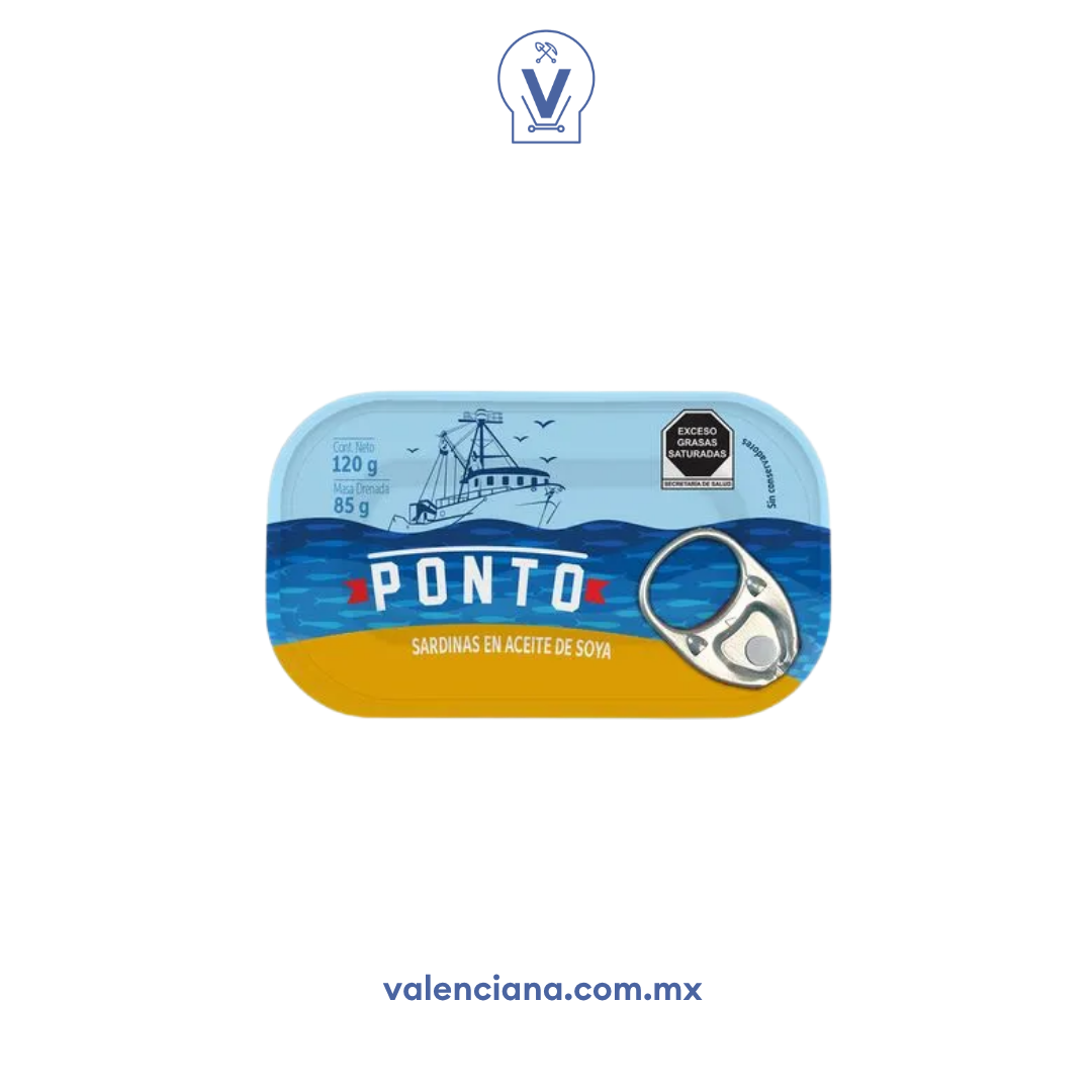 Sardina en Aceite Ponto 120 gr