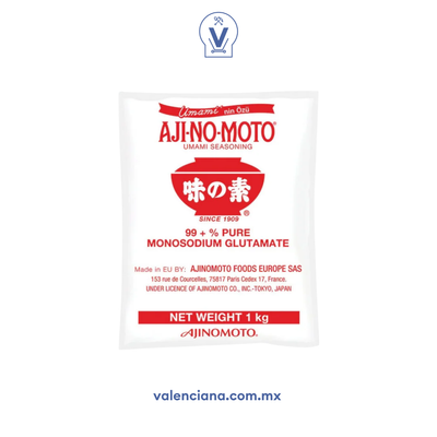 Glutamato Monosodico Ajinomoto 1 kg