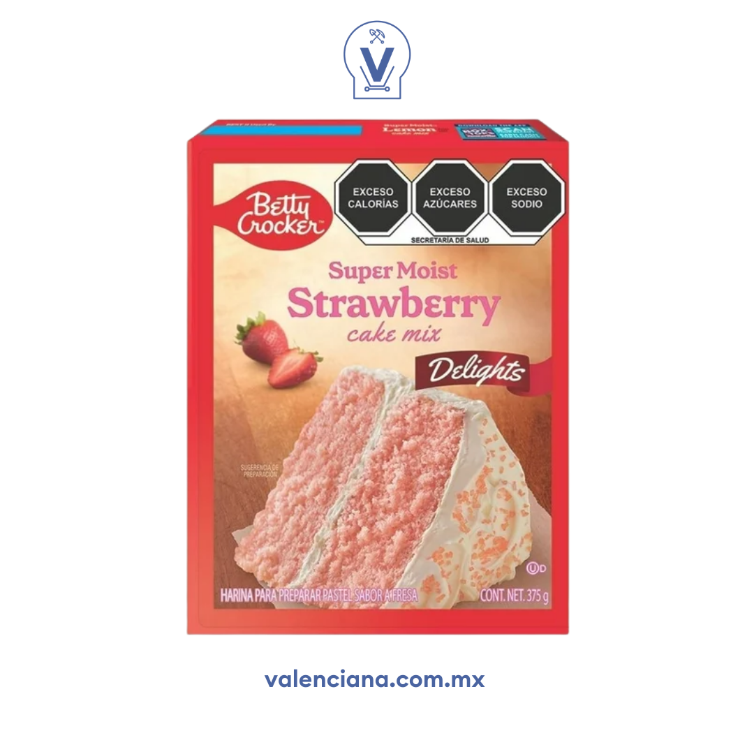 Harina para Pastel de Fresa Betty Crocker 375 gr