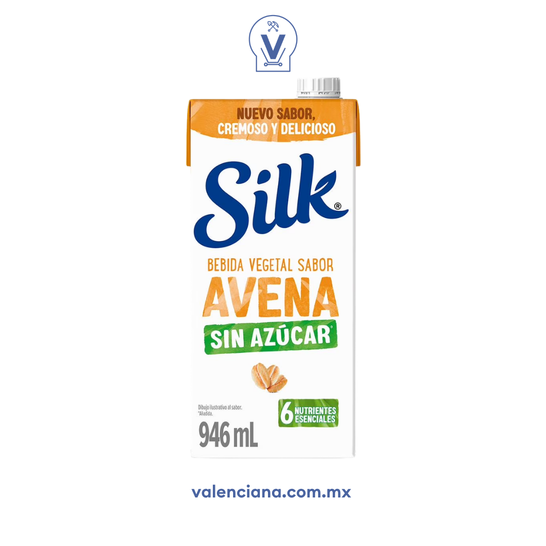 Bebida de Avena sin Azúcar Silk 946 m