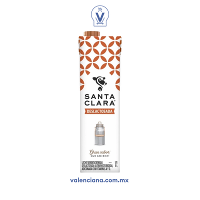 Leche Deslactosada Santa Clara 1 lt