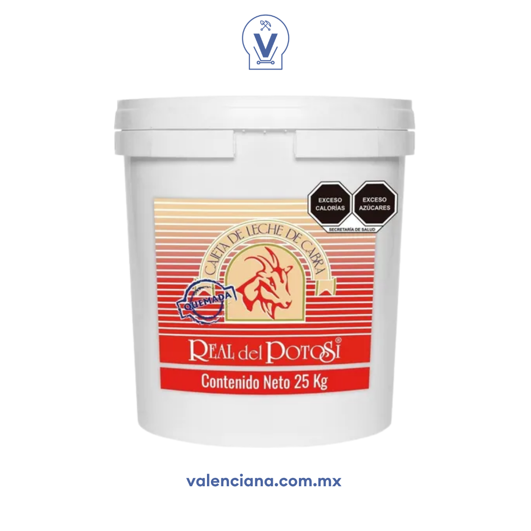 Cajeta Quemada Real Potosi 25 kg