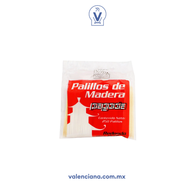 Palillo Pagoda con 25 Piezas