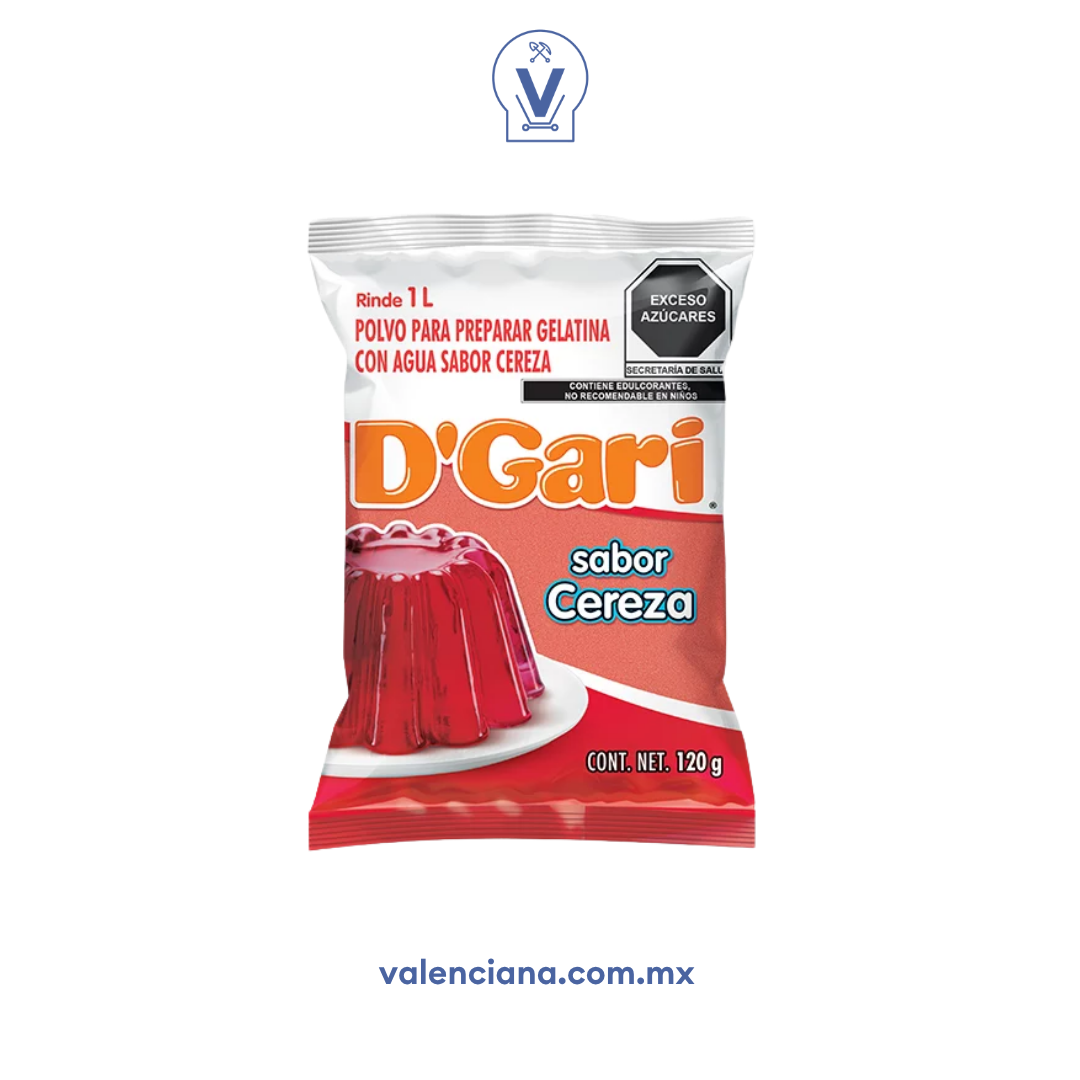 Gelatina de Cereza D´Gari 120 gr