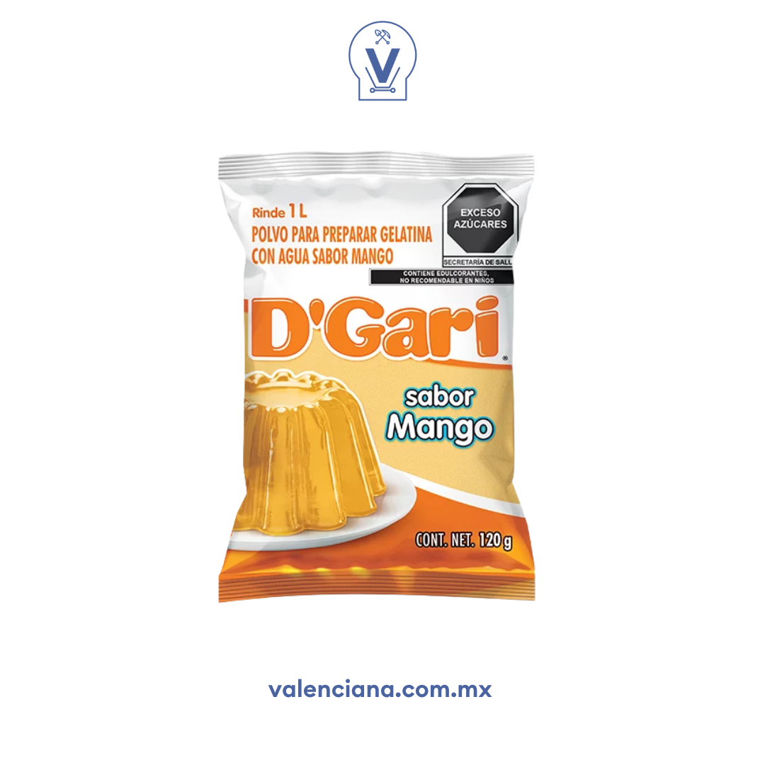 Gelatina de Mango D´Gari 120 gr