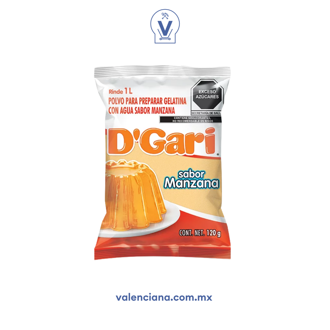 Gelatina de Manzana D´Gari 120 gr