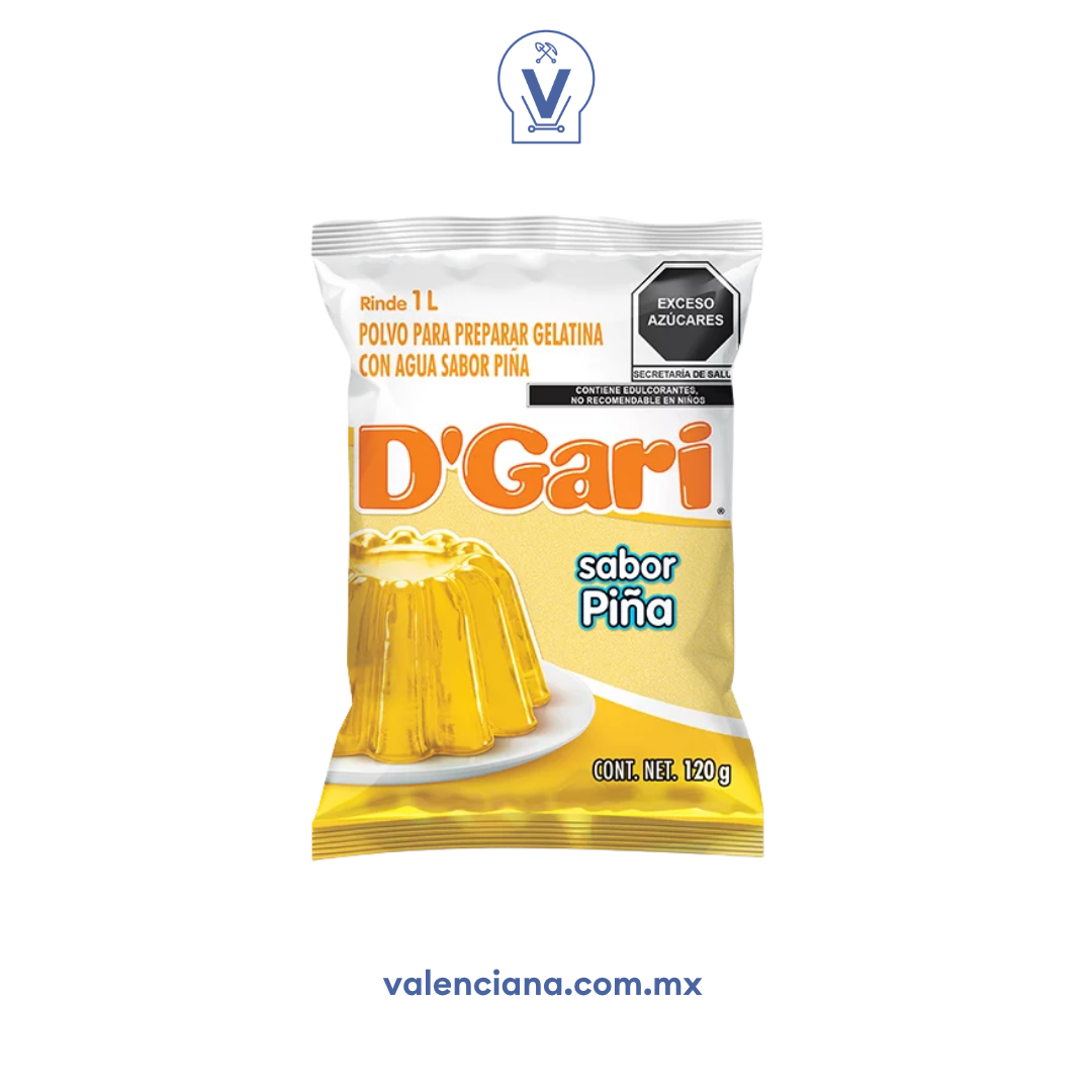 Gelatina de Piña D´Gari 120 gr