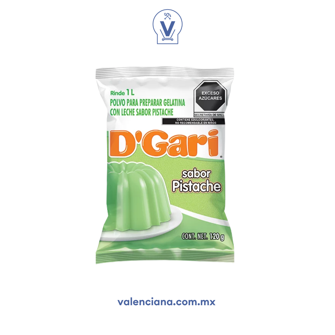 Gelatina de Pistache D´Gari 120 gr