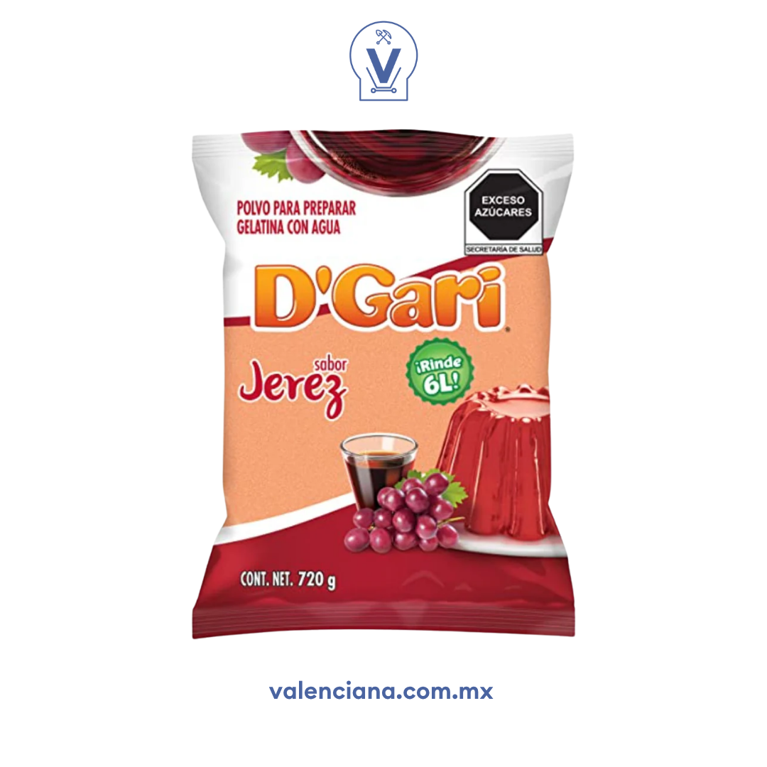 Gelatina de Jerez D´Gari 720 gr