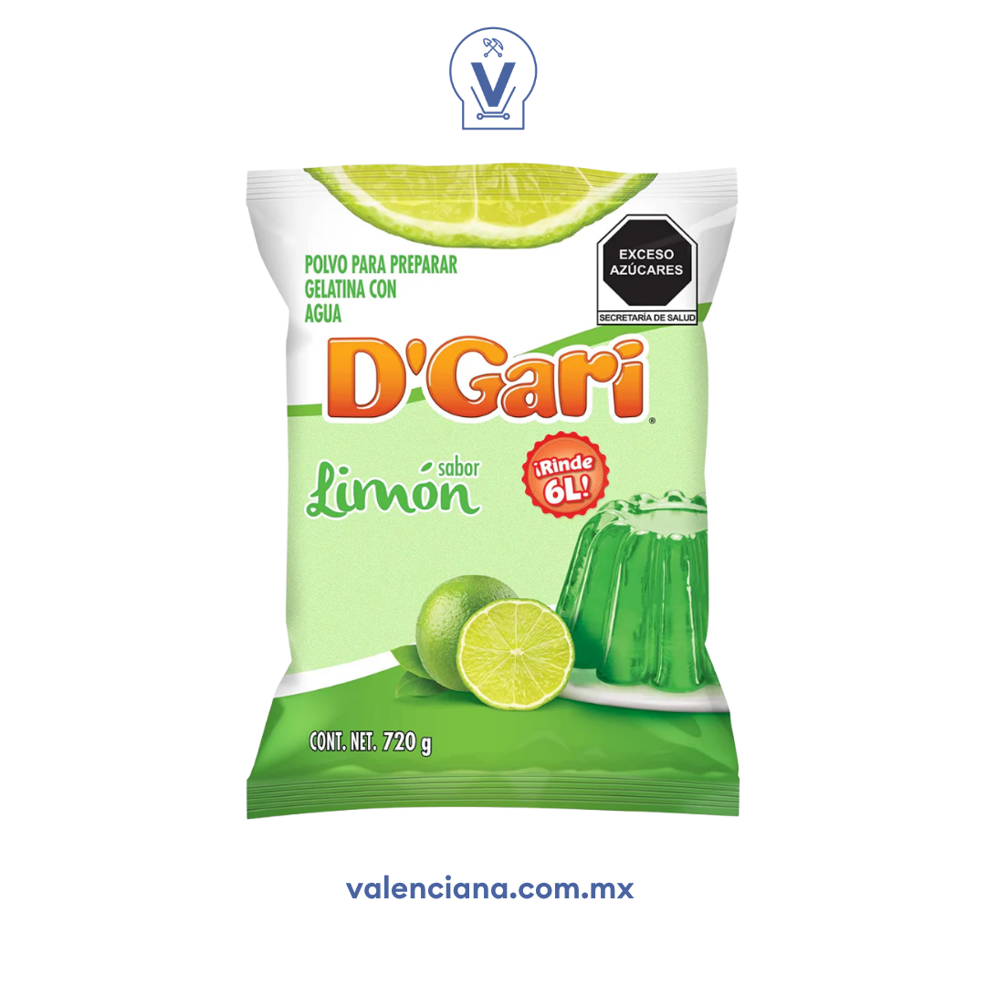 Gelatina de Limón D´Gari 720 gr