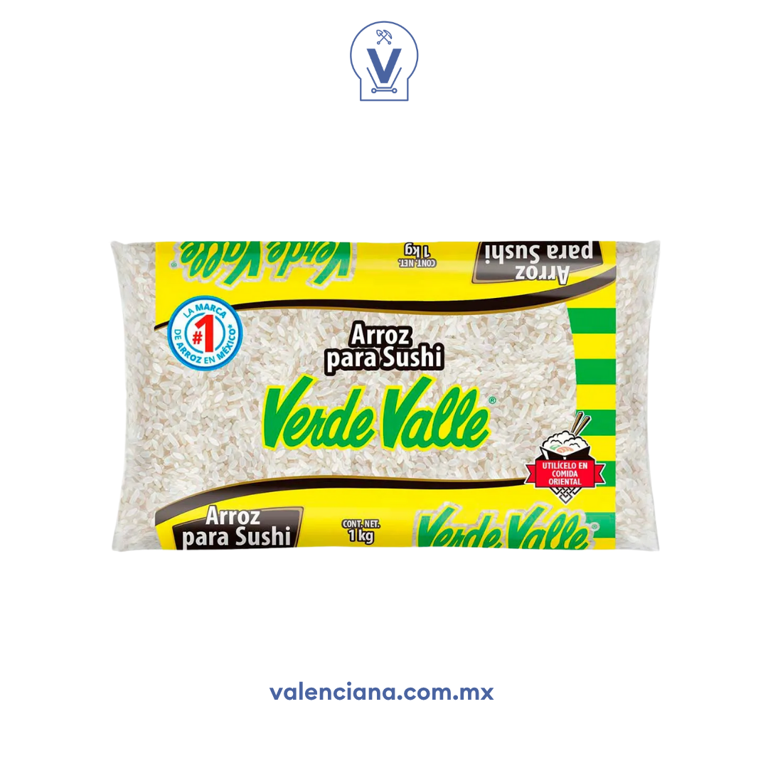 Arroz para Sushi Verde Valle 1 kg