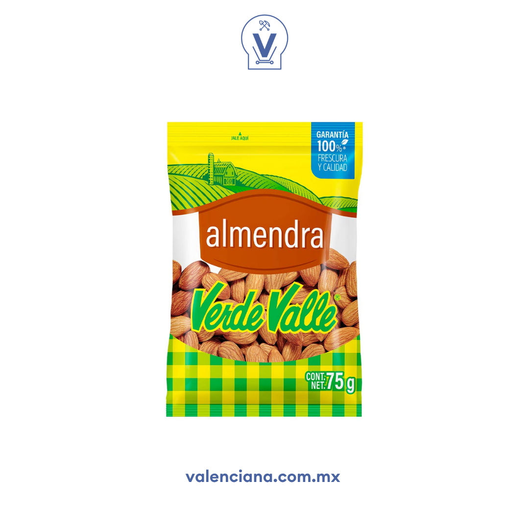 Almendra Verde Valle 75 gr