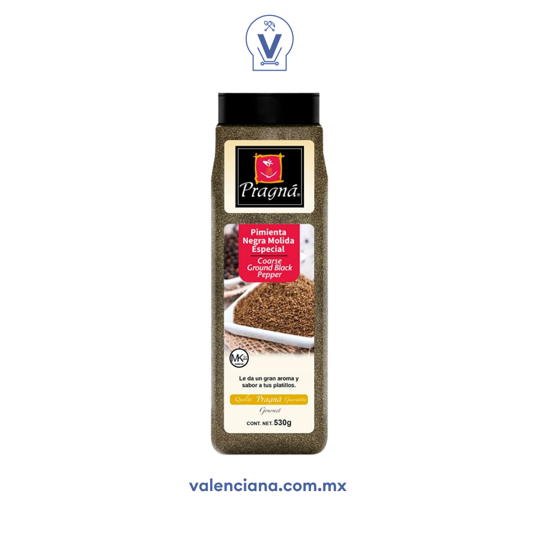 Pimienta Negra Molida Pragna 530 gr