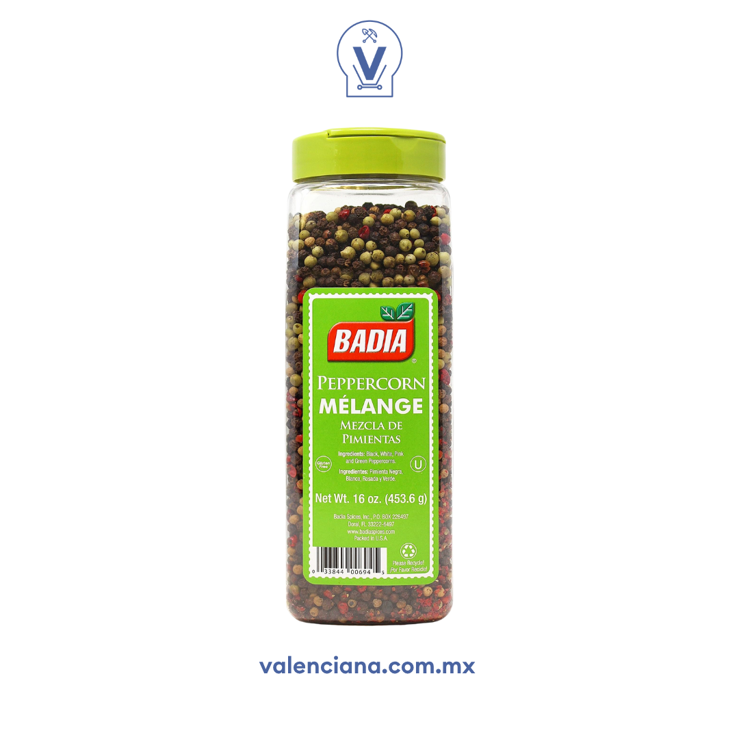 Mezcla de Pimientas Badia 453.6 gr