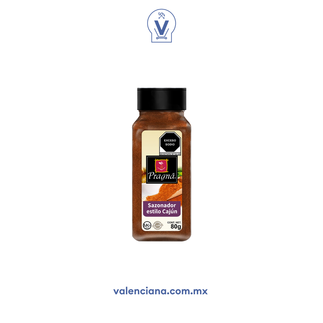 Sazonador Cajún Pragná 80 gr