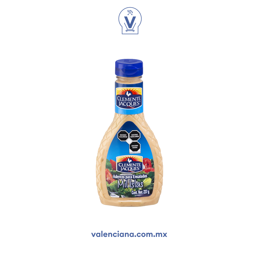 Aderezo Mil Islas Clemente Jacques 237 gr