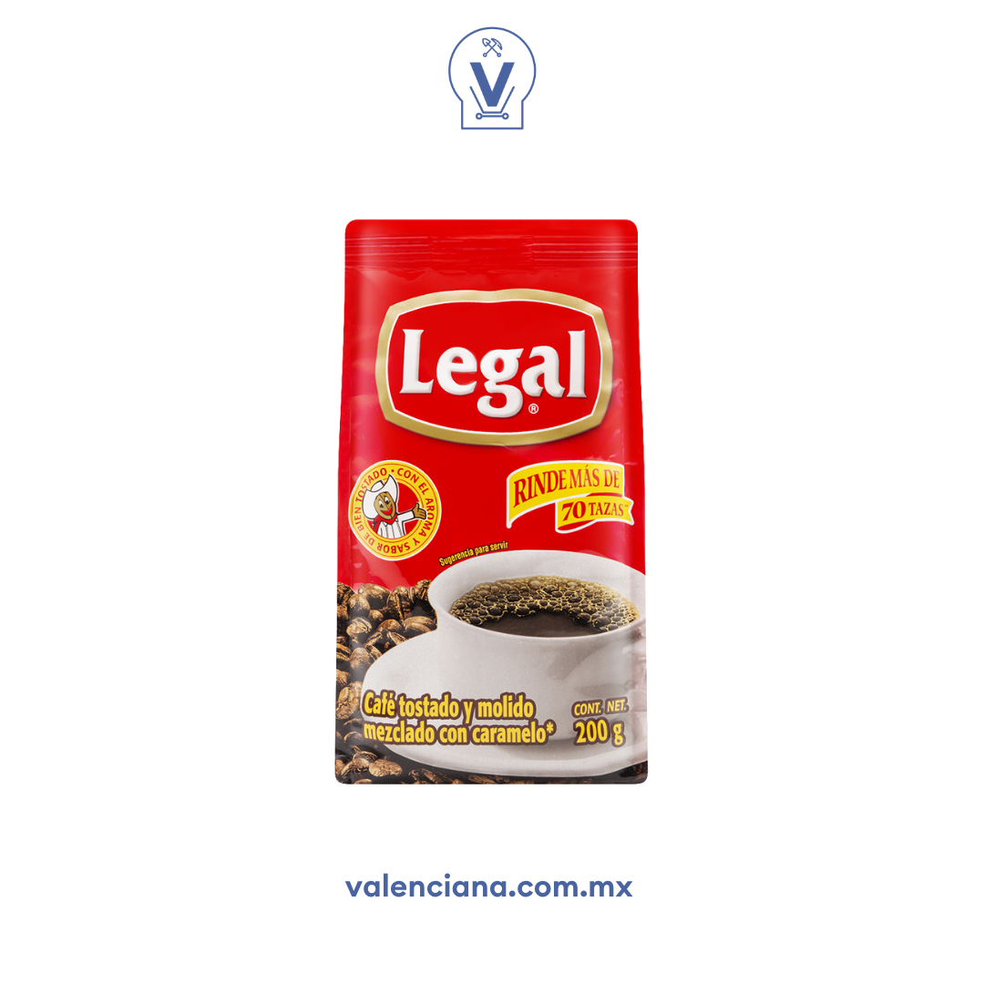 Café Molido Legal 200 gr
