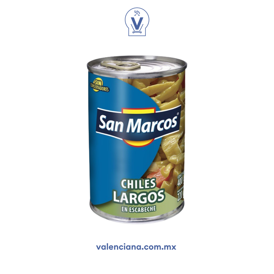 Chiles Largos San Marcos 400 gr