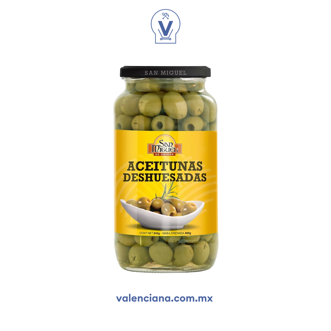 Aceitunas sin Hueso San Miguel 950 gr