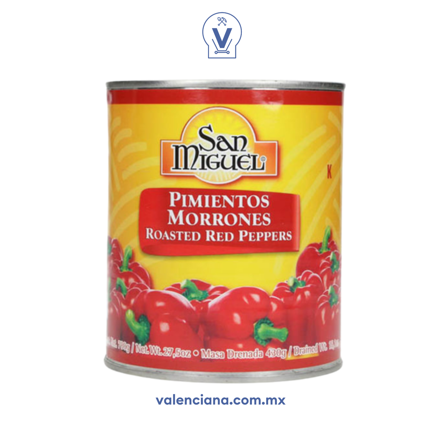 Pimiento Morrón en Bolsa San Miguel 2.85 kg